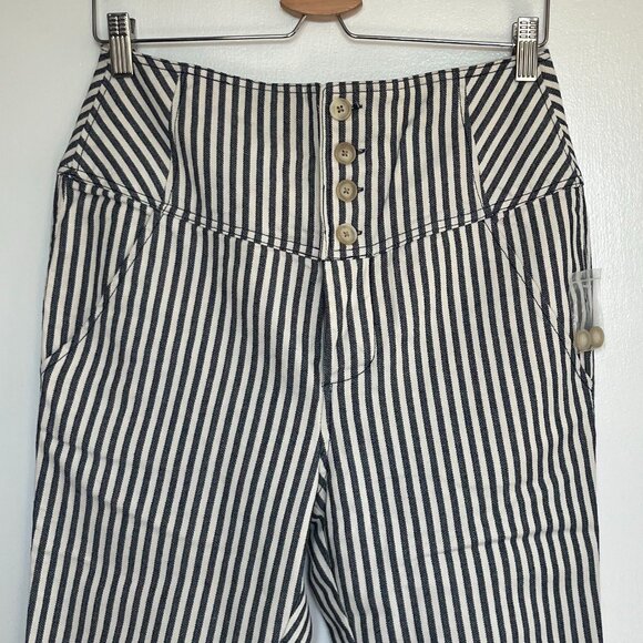 Free People NWT Frankie High Waist Skinny Pants - Picture 3 of 7